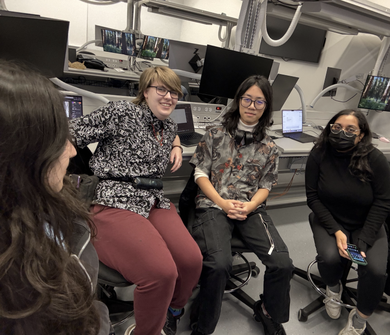 Acknowledging exclusion - they have glasses and I do not.